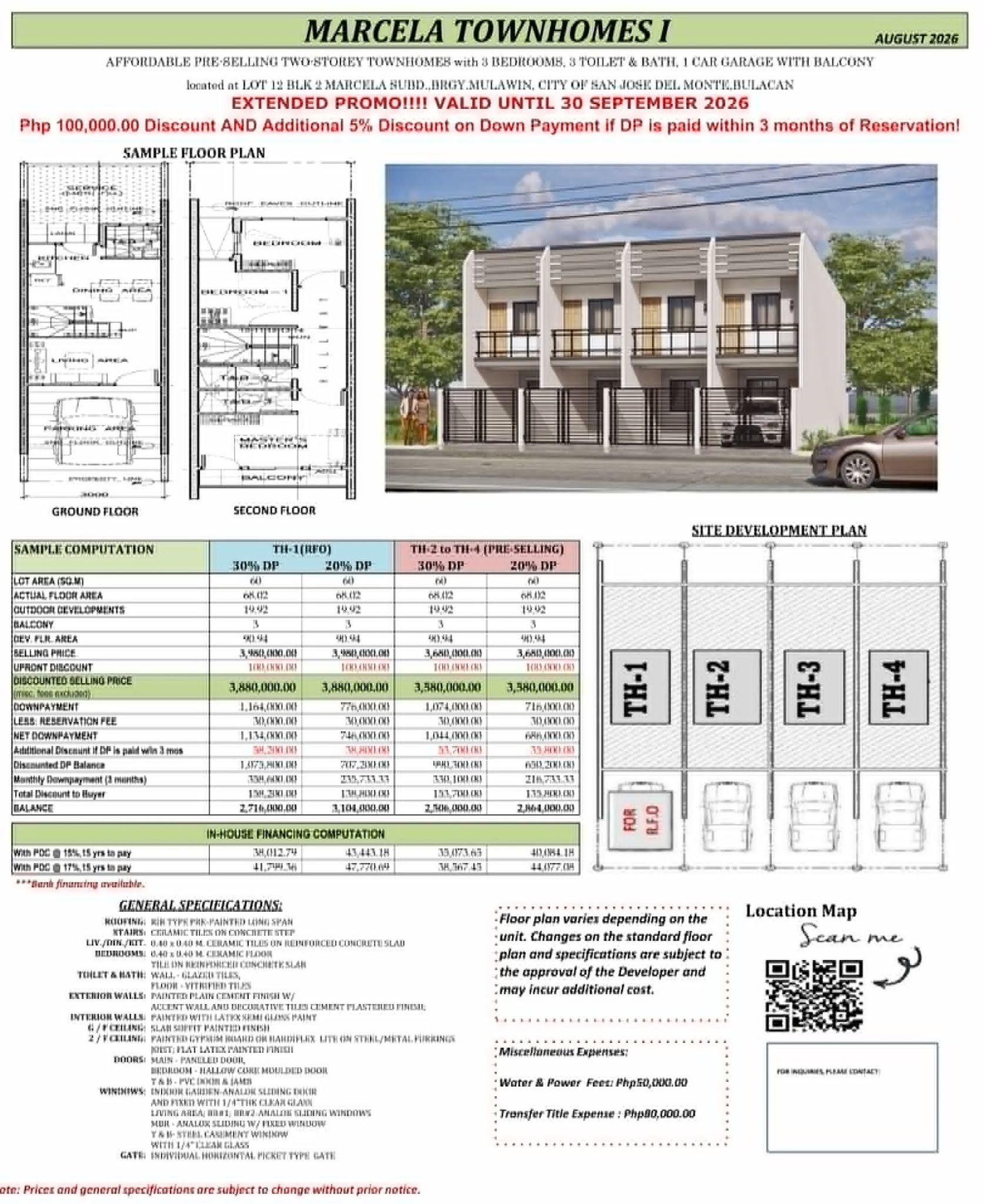 TCI August 2026 Listing - Marcela I